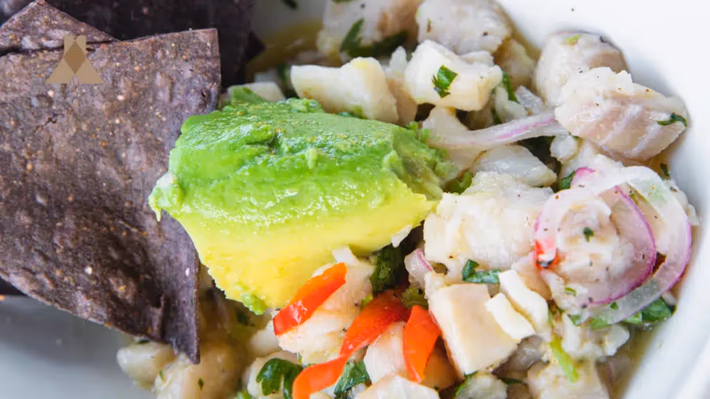 Ceviche de Pescado at Eclipse di Luna