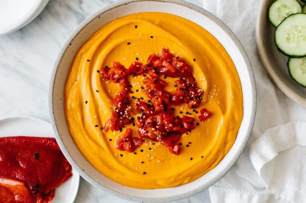 red pepper hummus
