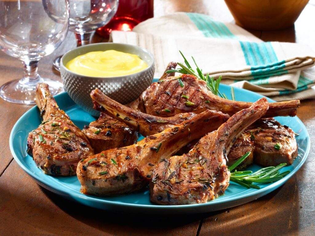 chuletas de borrego