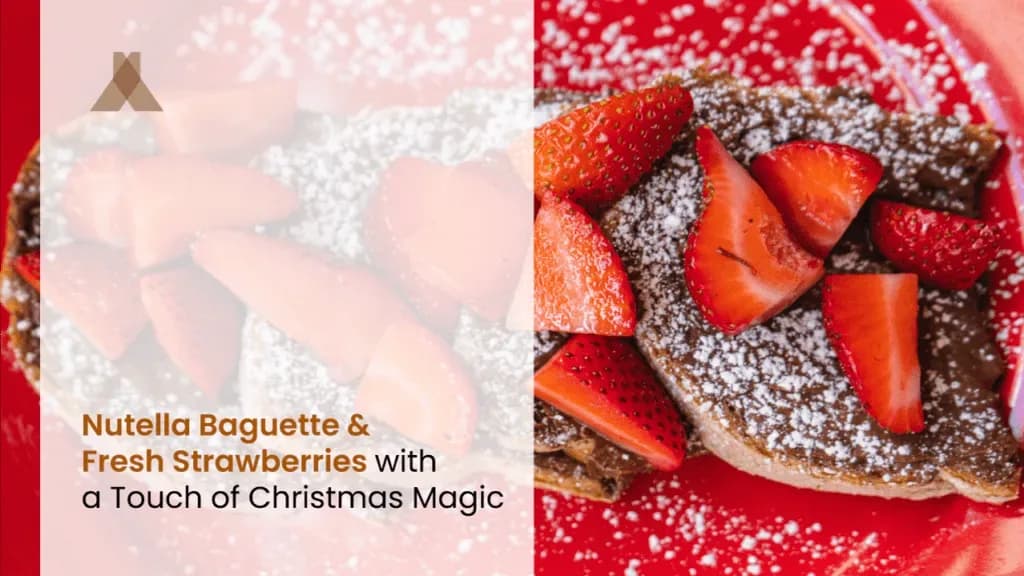 Nutella Baguette: A Touch of Christmas