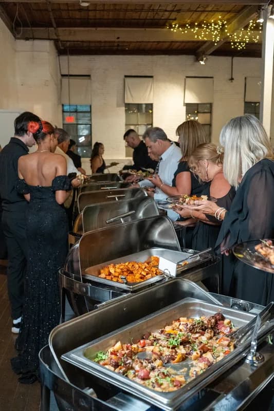 Tapas catering at Eclipse di Luna